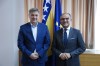 Предсједавајући Представничког дома ПСБиХ др Денис Звиздић разговарао са шефом Делегације ЕУ у БиХ 